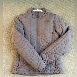 The North Face Women's Taupe Quilted Puffer Jacket
